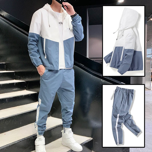 Men's Sports Set – Jogger Pants + Hoodie Jacket