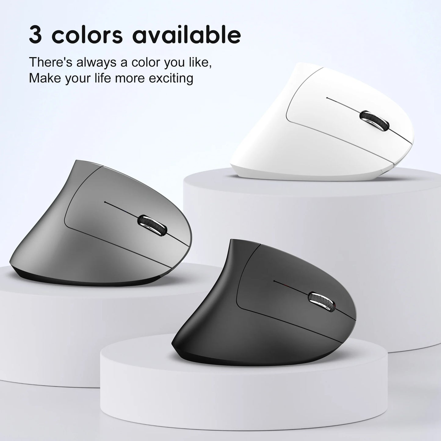Vertical Ergonomic Double Mouse