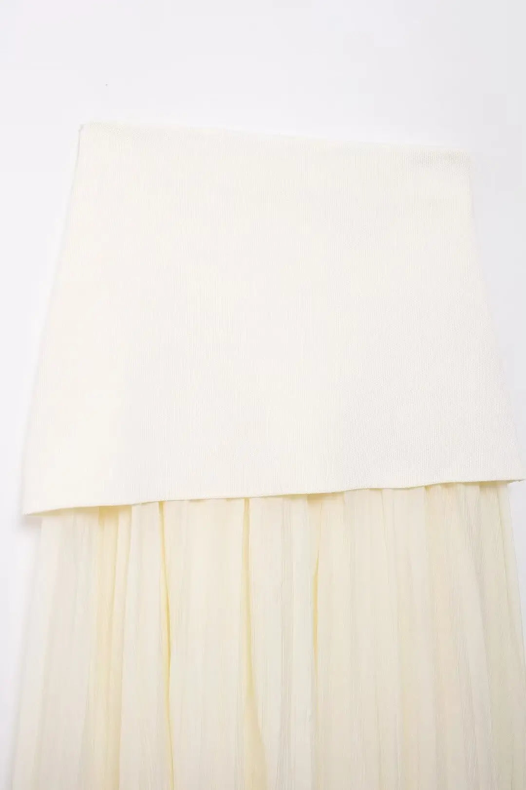 Modern Women's Set - Blouse + Long Skirt with High Waist Zipper