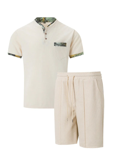 Men's set: shorts + shirt