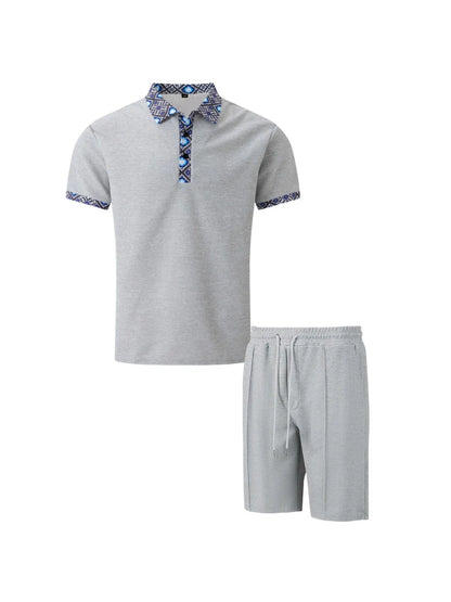 Men's set: shorts + shirt