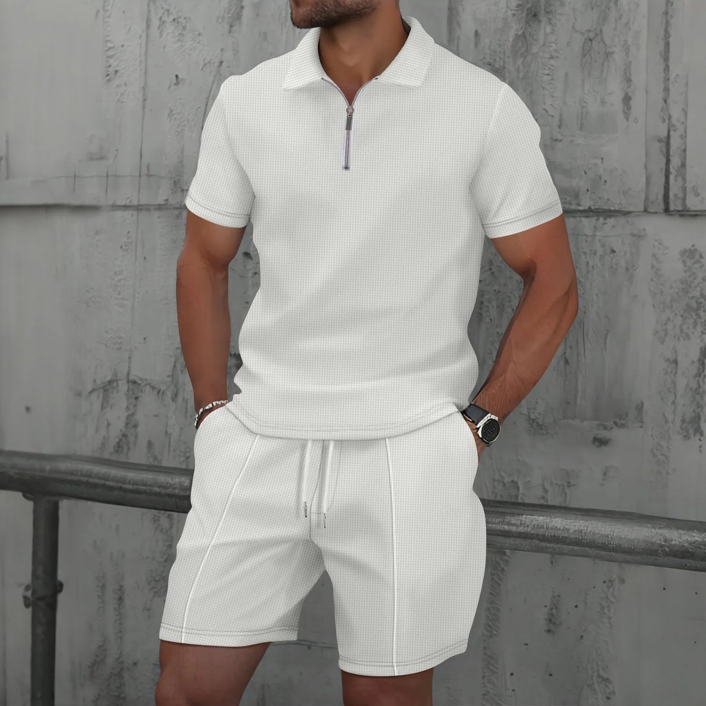Men's set: shorts + shirt