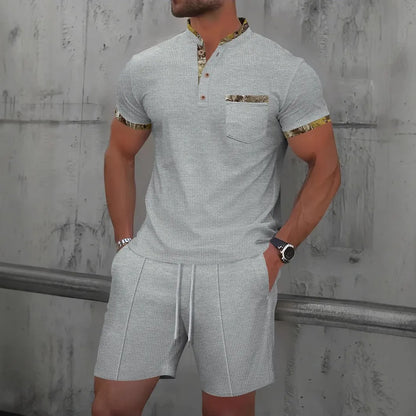 Men's set: shorts + shirt