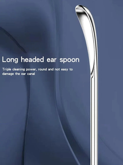 Ear Cleaning Kit 12 Pieces - Stainless Steel and Spiral Wax Remover