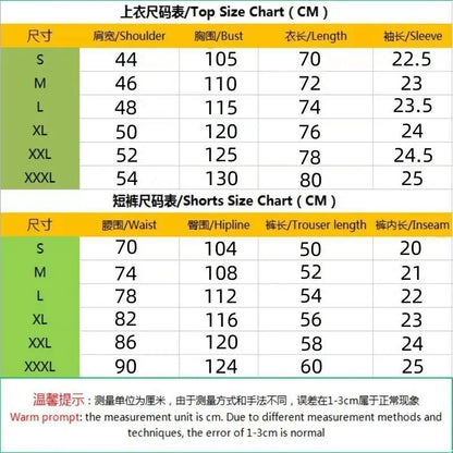 Men's set: shorts + shirt