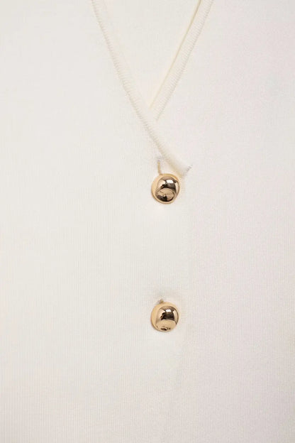 Modern Women's Set - Blouse + Long Skirt with High Waist Zipper