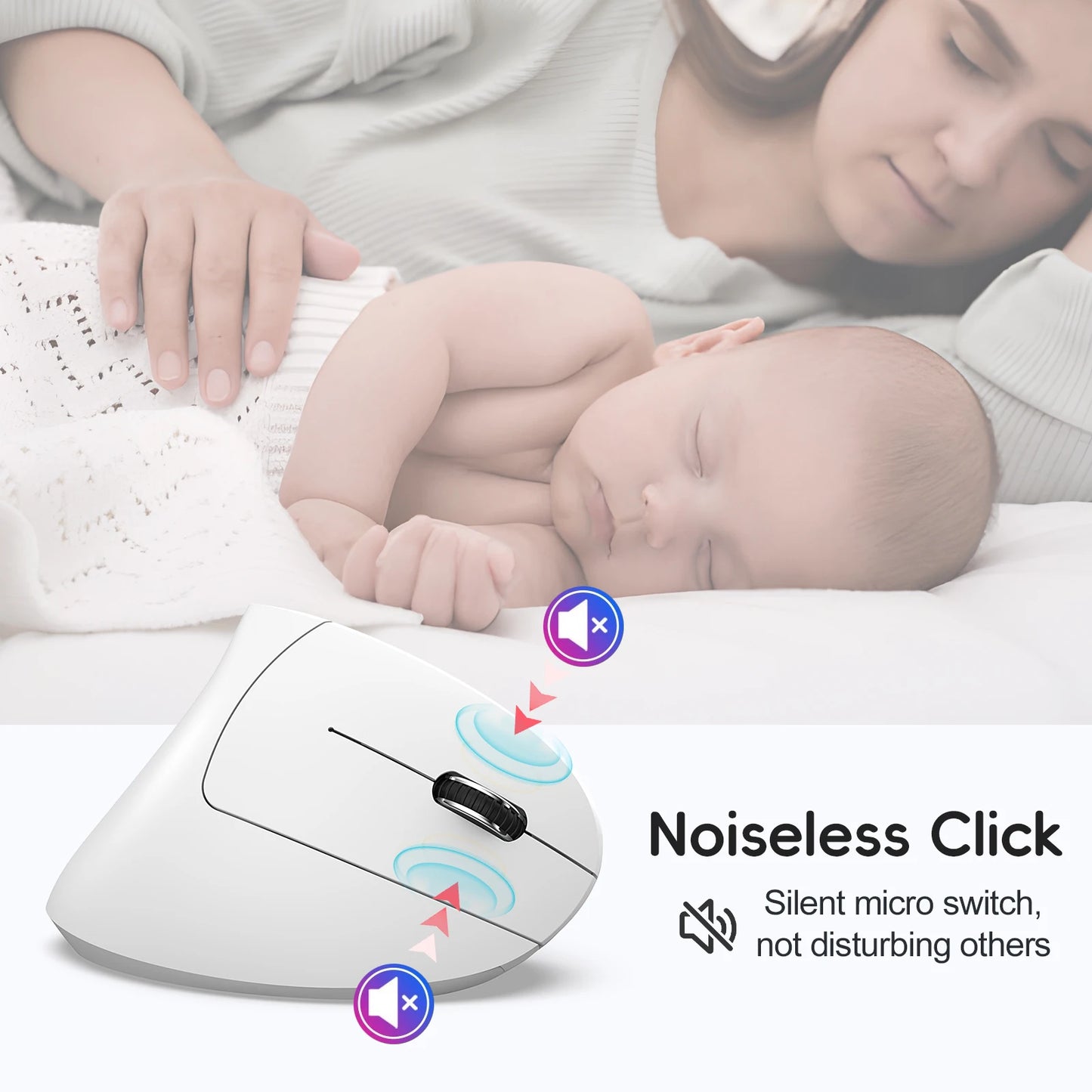 Vertical Ergonomic Double Mouse