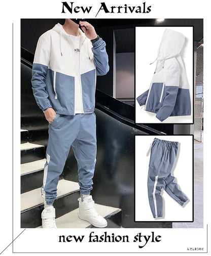 Men's Sports Set – Jogger Pants + Hoodie Jacket