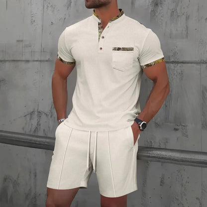 Men's set: shorts + shirt