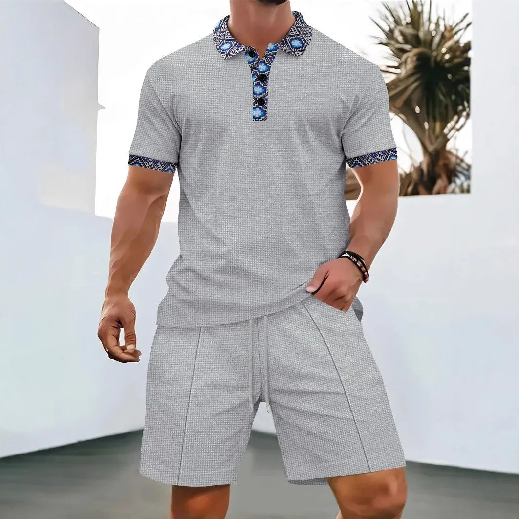 Men's set: shorts + shirt