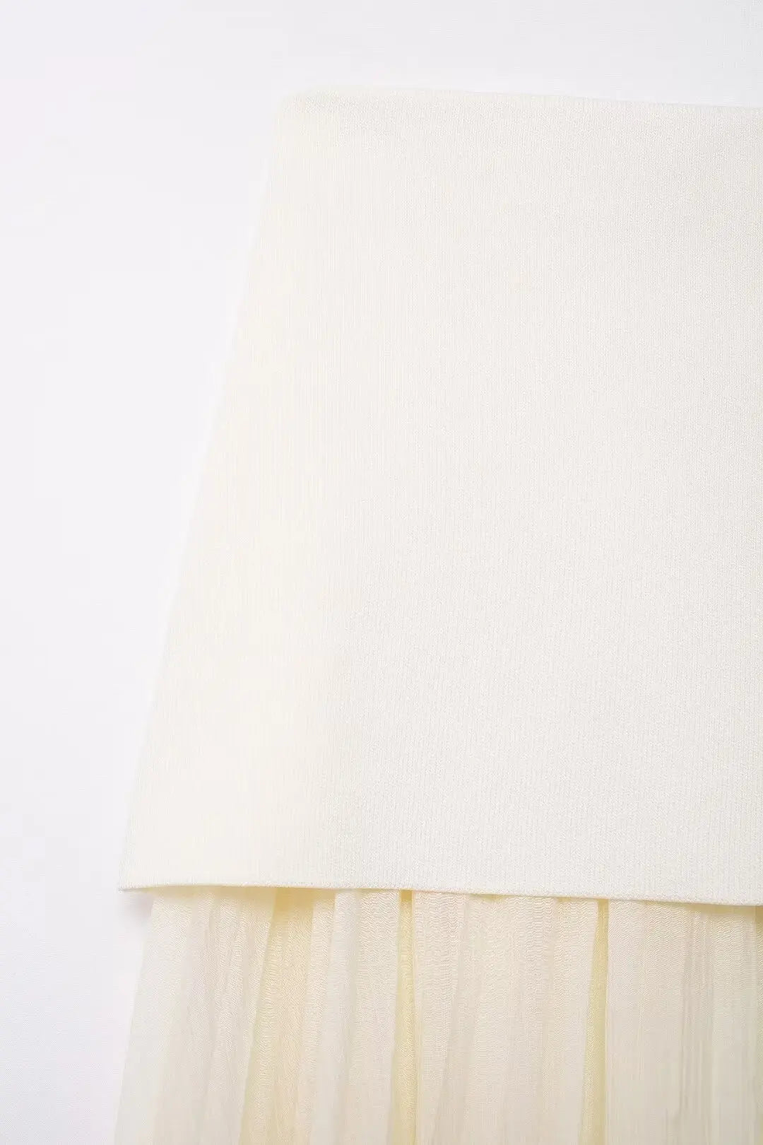 Modern Women's Set - Blouse + Long Skirt with High Waist Zipper