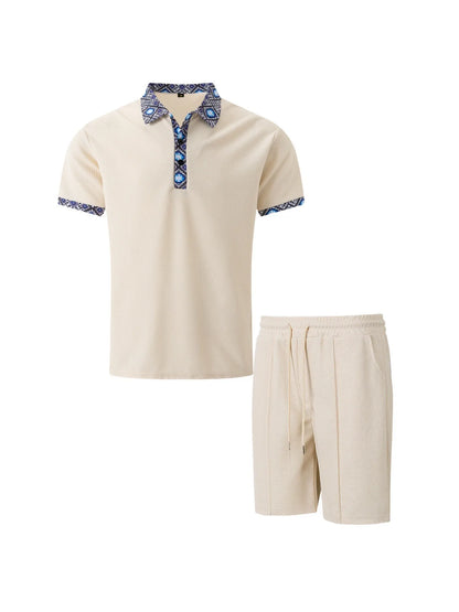 Men's set: shorts + shirt