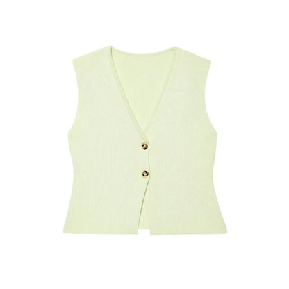 Modern Women's Set - Blouse + Long Skirt with High Waist Zipper