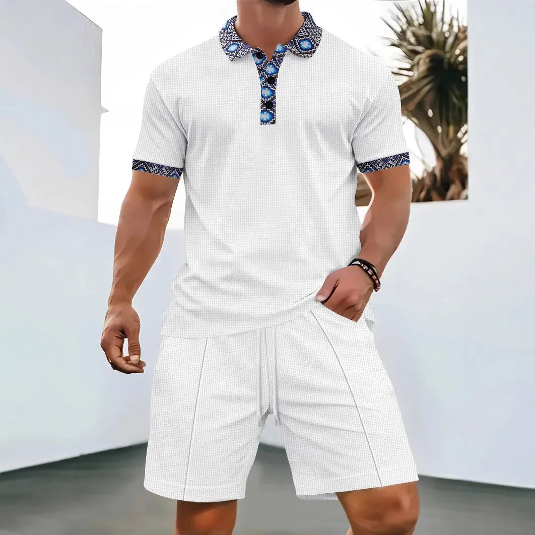 Men's set: shorts + shirt