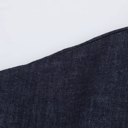 ETJ 2025 traf Spring New 1975 series denim MIDI dress with lapel side zipper fashion wrinkle waist slim elegant dress