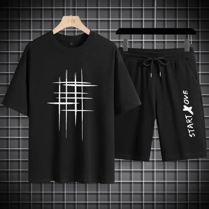 Men's set: shorts + shirt